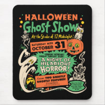 1950 Halloween Ghost Show mousepads by Zapple824 1950 Halloween Ghost Show mousepads
