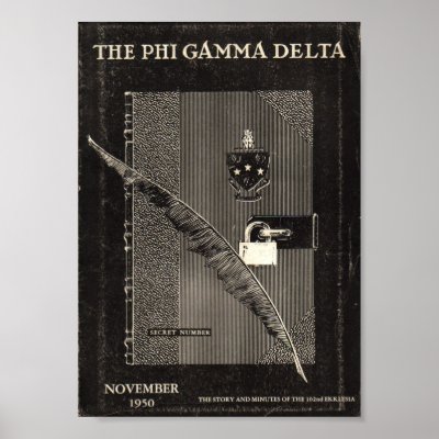 1950 Magazine Cover Print by PhiGamArchives
