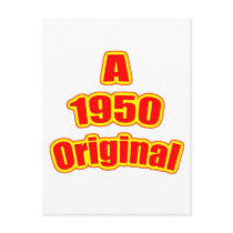 1950 Original Red Post Cards