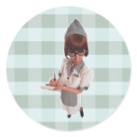1950 RETRO DINER GAL STICKERS