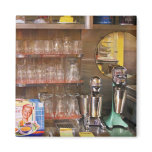 1950's - A 1950's Diner Fridge Magnet