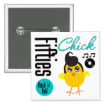 1950s Chick buttons