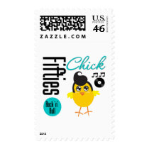1950s Chick Postage
