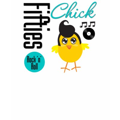 1950s Chick Tee Shirts by chicktshirts