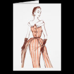1950's Fashion - Greeting or Notecard cards