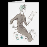 1950's Fashion - Greeting or Notecard cards