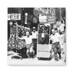 1950's Garment District, New York City Photo Fridge Magnets