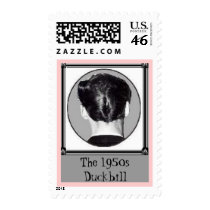 1950s Greaser Hair Stamp