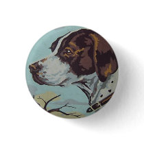 1950s Paint-by-Number English Springer Spaniel buttons by OctopusEmporium 1950s Paint-by-Number English Springer Spaniel buttons