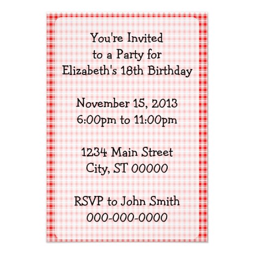 1950s Pointing Young Woman V2 Personalized Invite