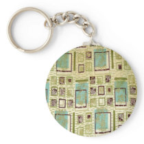 1950's Retro Designs Key Chain