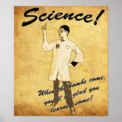 1950s Retro Science Poster