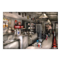 1950's - The Soda Fountain posters by suburbanscenes 1950's - The Soda Fountain posters