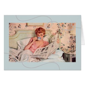 1950's Vintage-Inspired Birthday Wishes Card