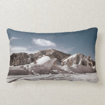 1950s Winter Scenes Throw Pillows