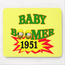 1951 Baby Boomer Mousepads