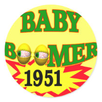1951 Baby Boomer T-shirts Gifts stickers by sagart1952 1951 Baby Boomer T-shirts Gifts stickers