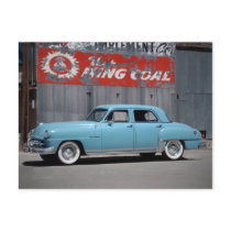 1951 DeSoto Custom Classic Car Postcard