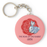 1951 The Year of the Rabbit Gifts Keychains