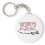 1952 Cadillac Coupe De Ville, white convertible keychains