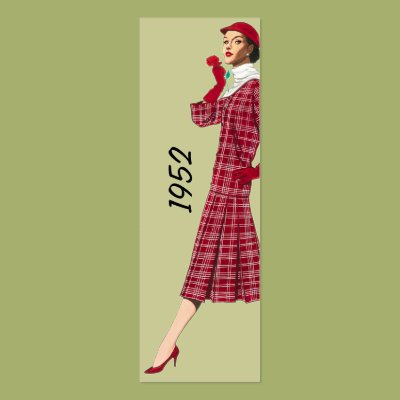 1952 Fashion Bookmark Red Business Card Zazzle_profilecard 1952 Fashion Bookmark Red Business Card Zazzle_profilecard