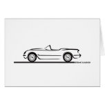1953 1954 1955 Corvette Cards