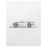 1953 1954 1955 Corvette Custom Letterhead