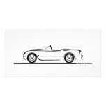 1953 1954 1955 Corvette Photo Card Template