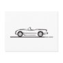1953 1954 1955 Corvette Postcards