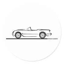 1953 1954 1955 Corvette stickers by frengi 1953 1954 1955 Corvette stickers