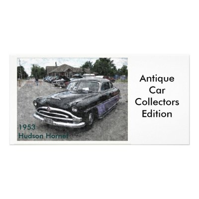 1953 Hudson Hornet Personalized Photo Card by Marioca