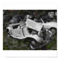 1953 MG Antique car posters by Marioca 1953 MG Antique car posters