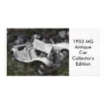 1953 MG PHOTO CARD TEMPLATE