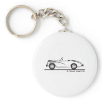 1953 Sunbeam Alpine Keychain