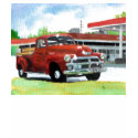 1954 Antique Truck Performance Shirt
