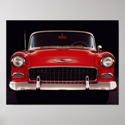 1955 Chevrolet Bel-Air Posters by Nice_Cars