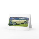1955 Chevrolet Nomad greeting card