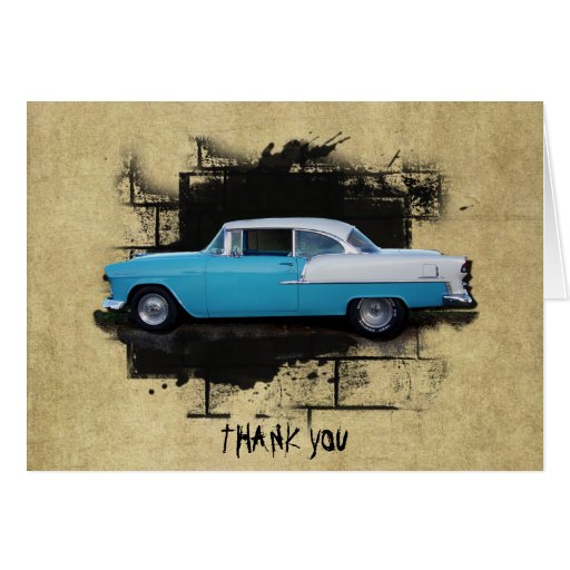 Classic Car Cards Classic Car Card Templates Postage Invitations