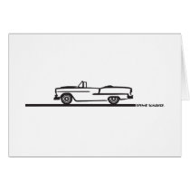 1955 Chevy Convertible cards