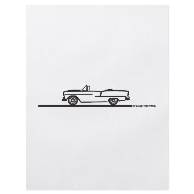 1955 Chevy Convertible Custom Flyer by frengi