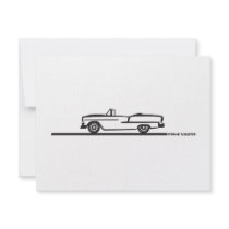 1955 Chevy Convertible Invitation