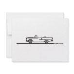 1955 Chevy Convertible invitations