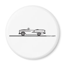 1955 Chevy Convertible magnets
