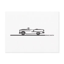 1955 Chevy Convertible postcards by frengi 1955 Chevy Convertible postcards