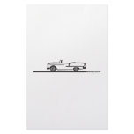 1955 Chevy Convertible Personalized Stationery