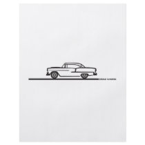1955 Chevy Coupe Flyer Design