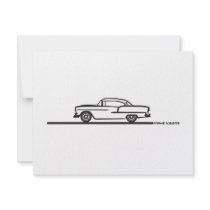 1955 Chevy Coupe Personalized Invitation