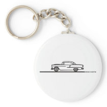 1955 Chevy Coupe Keychain