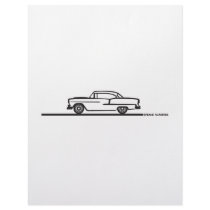 1955 Chevy Coupe Letterhead Template