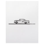 1955 Chevy Coupe Letterhead Template